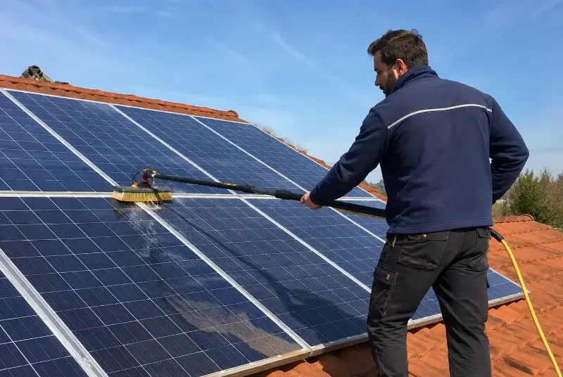 Nettoyage et entretien de panneaux solaires à Saint-Jammes