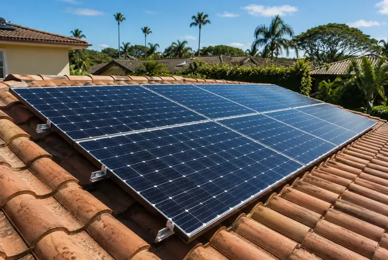 Installation de panneaux solaires à Saint-Jammes